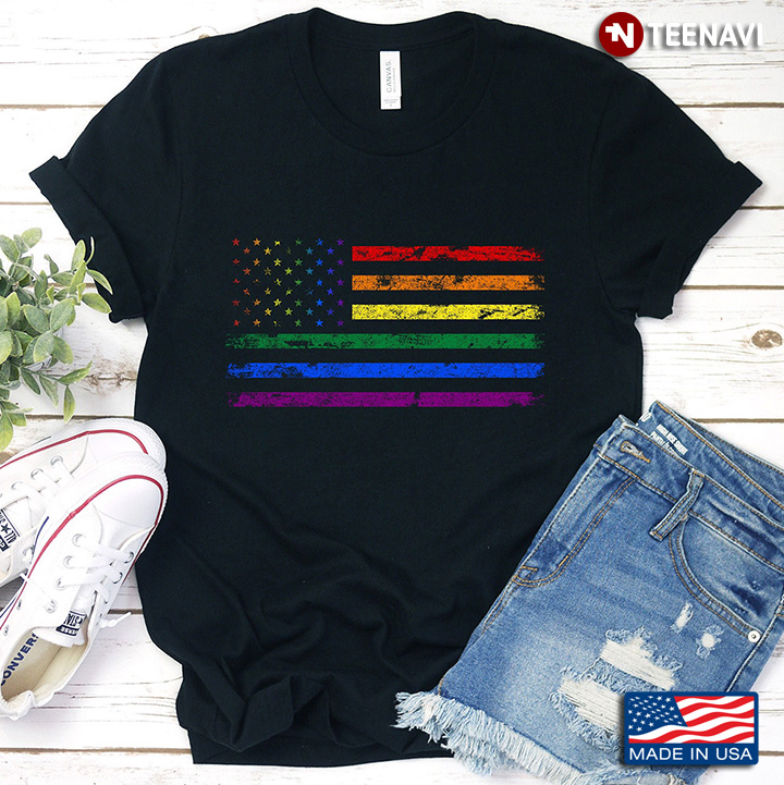 American Flag LGBT Pride LGBT