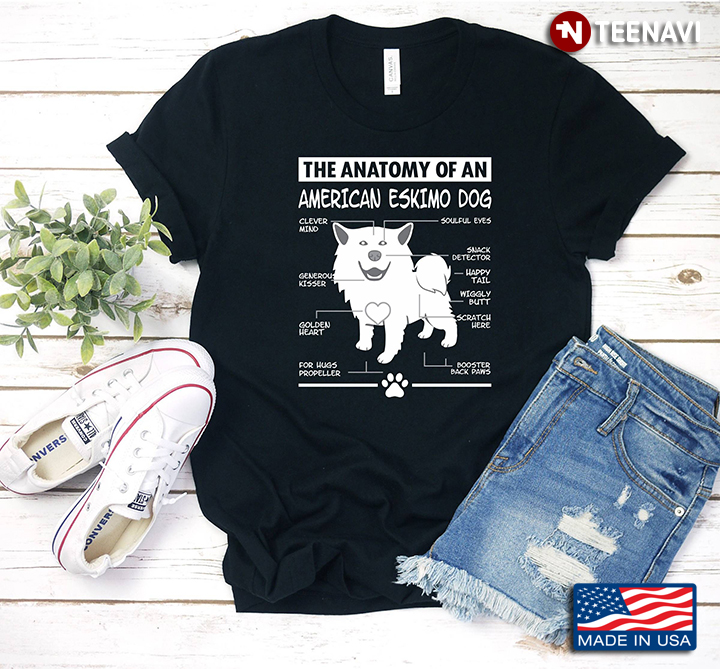 The Anatomy Of An American Eskimo Dog  For Dog Lover