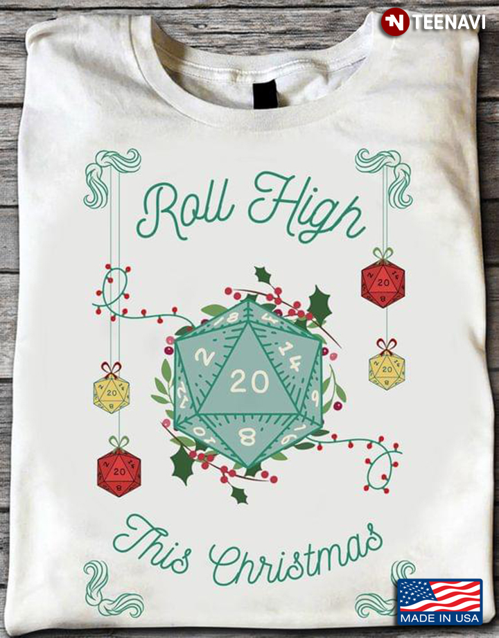 Roll High This Christmas Rolling Dice Christmas Gifts