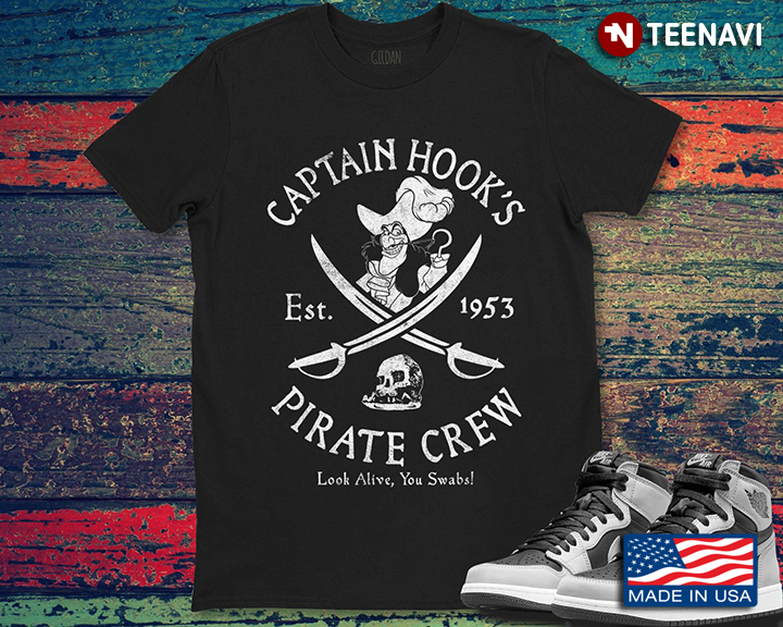 Captain Hooks Pirate Crew Petan Pan  Disney For Cartoon Lover