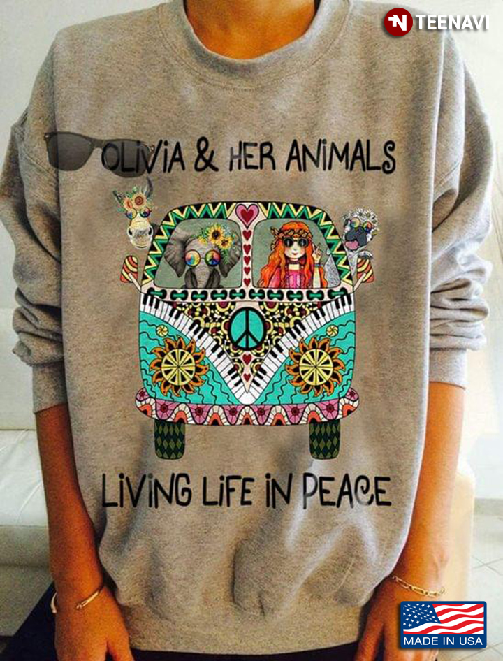 Olivia And Her Animals Living Life In Peace Hippie Girl For Hippie Lover