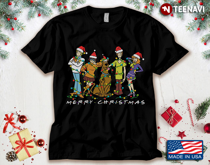 Merry Christmas Scooby-Doo Cartoon For Cartoon Lover Christmas Gifts