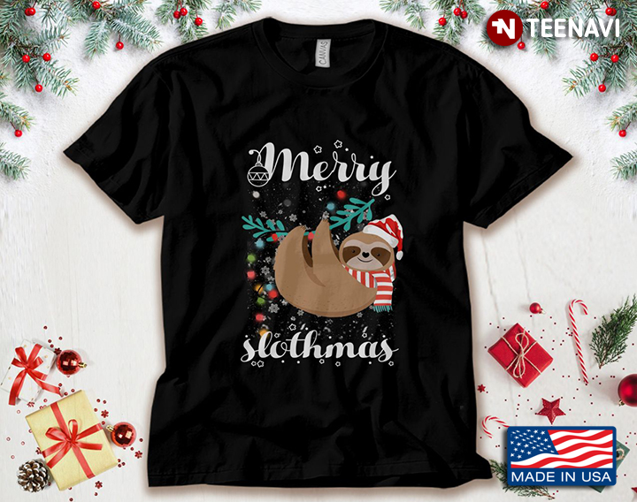 Merry Slothmas Merry Christmas Christmas Gifts