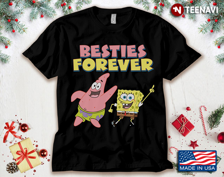 Besties Forever Patrick Star SpongeBob  For Cartoon Lover