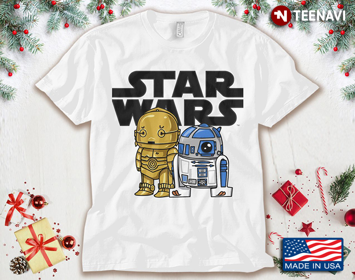 Stars Wars Funny Stars Wars C-3PO And R2-02 For Stars Wars Fan