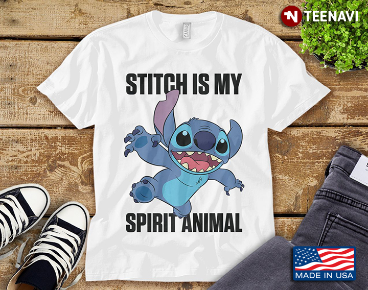 Stitch Is My Spirit Animal For Stitch Lover