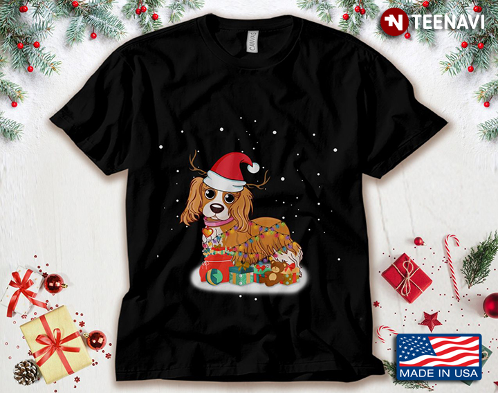 Cavalier King Charles Spaniel Dog Raindeer Christmas Gifts