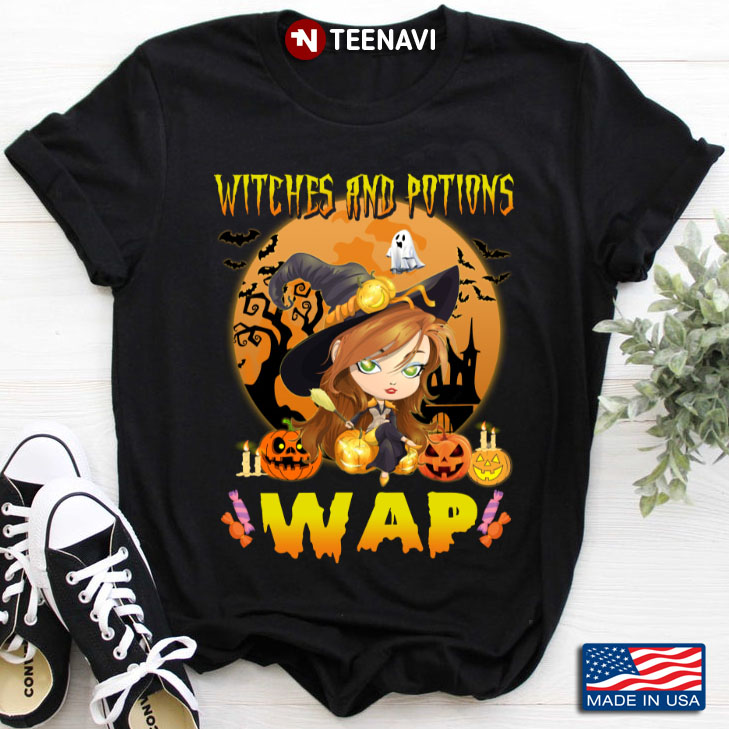 Witches And Potions Wap Pumpkin  For Halloween T-Shirt