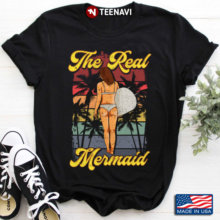 The Real Mermaid  Bikini  Girl Vintage