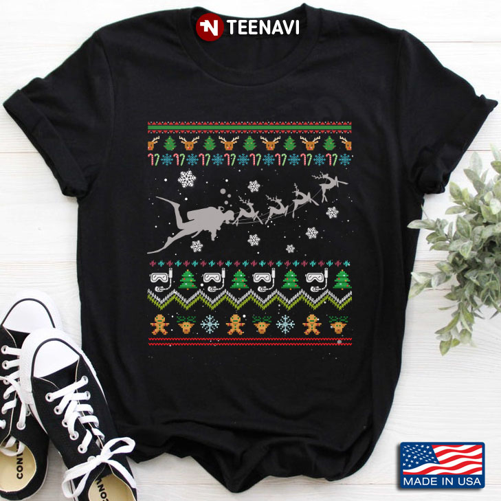 Merry Christmas Christmas Gifts Scuba Diving For Scuba Diving Lover