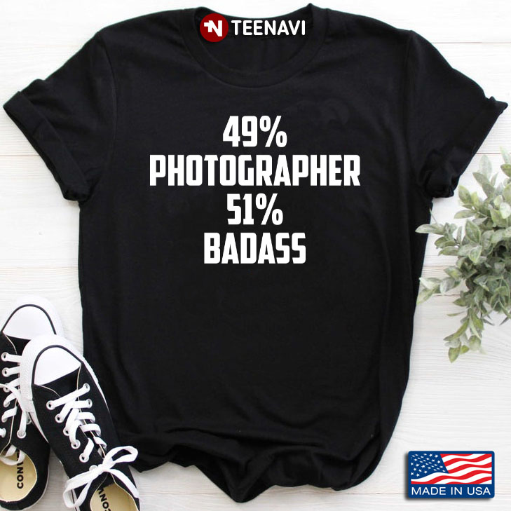 49%  Photographer  51% Badass Funny Banter Page A Day Daily Diary Agenda Scheduler