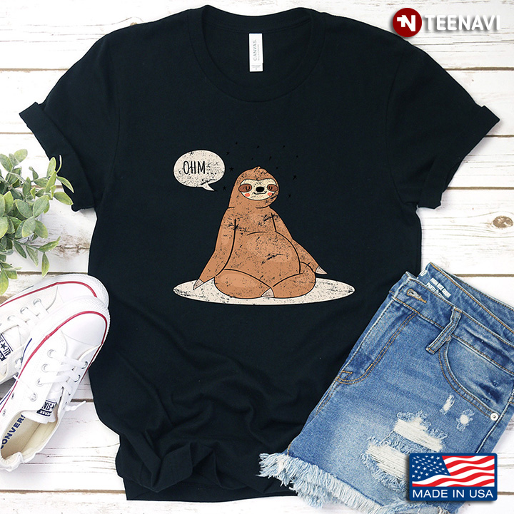 Funny Sloth Ohm for Animal Lover