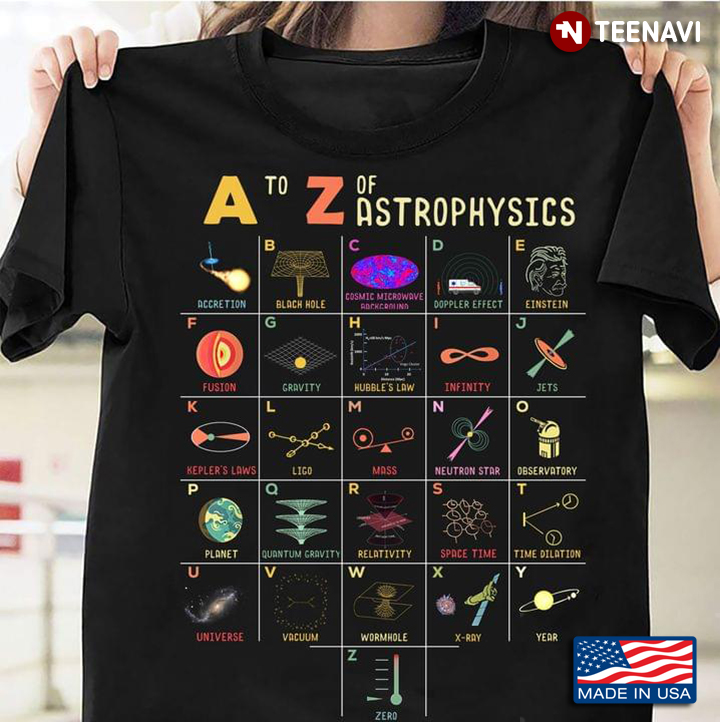 A To Z of Astrophysics Funny Space Objects for Science Lover