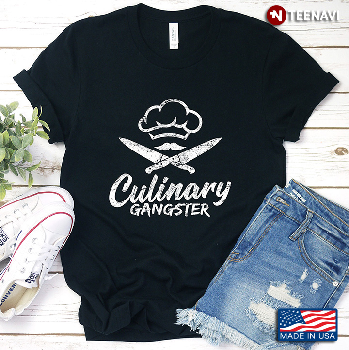 Chef Culinary Gangster Cool Style