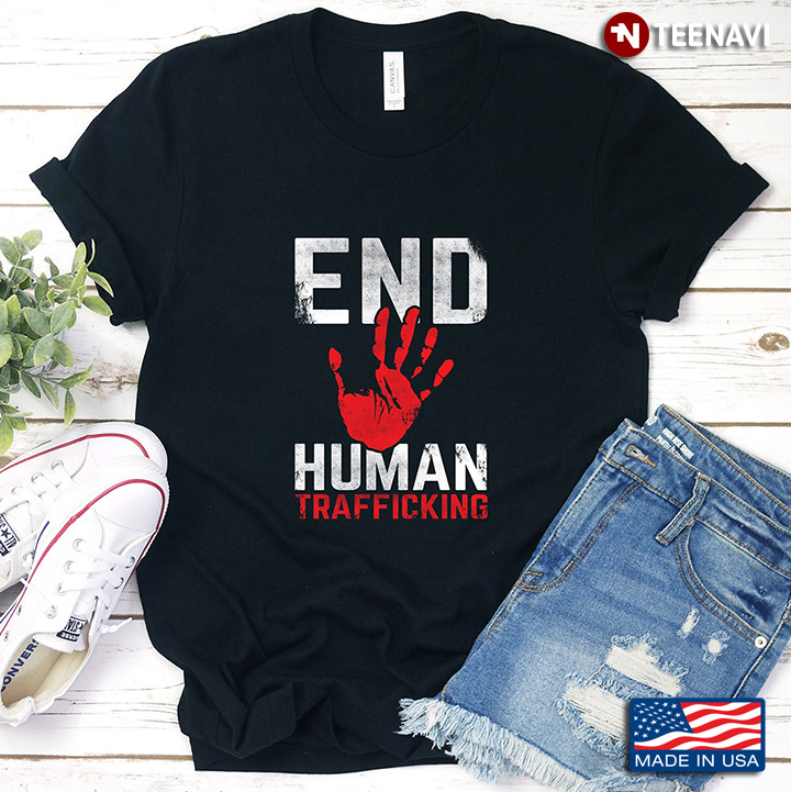 Red Hand End Human Trafficking