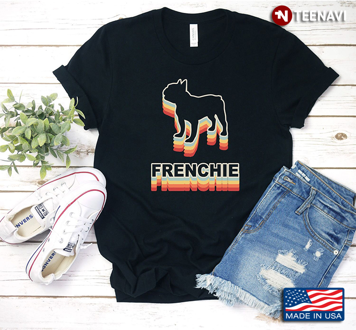 Frenchie Retro Style for Dog Lover