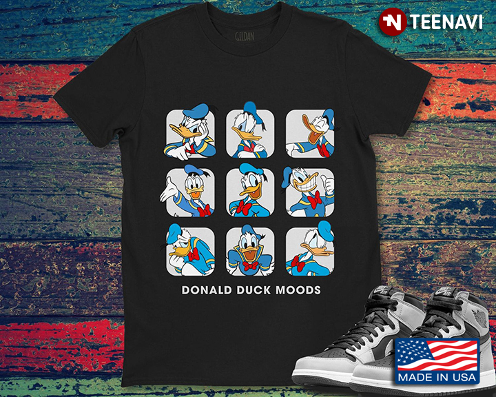 Funny Moods Of Donald Gift for Fans