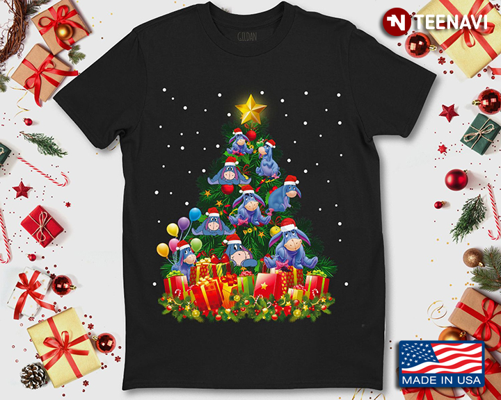Lovely Eeyore Christmas Tree and Christmas Presents