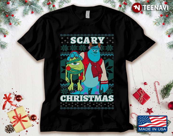 Disney Monsters Inc. Scary Christmas Ugly Christmas