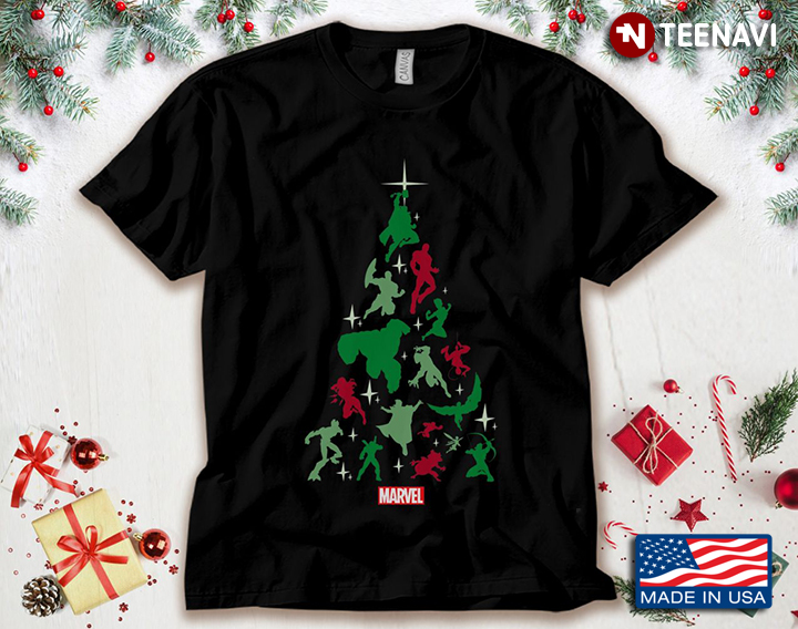 Marvel Avengers and Guardians of the Galaxy Christmas Tree