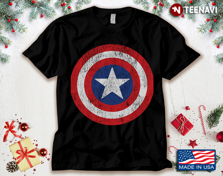 Marvel Captain America Shield Logo Gift for Fans