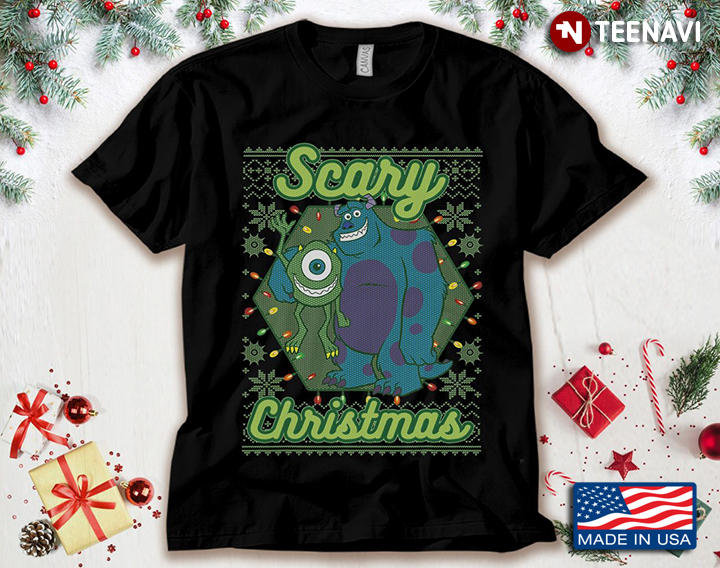 Disney Monsters University Scary Christmas Funny Gift for Fans
