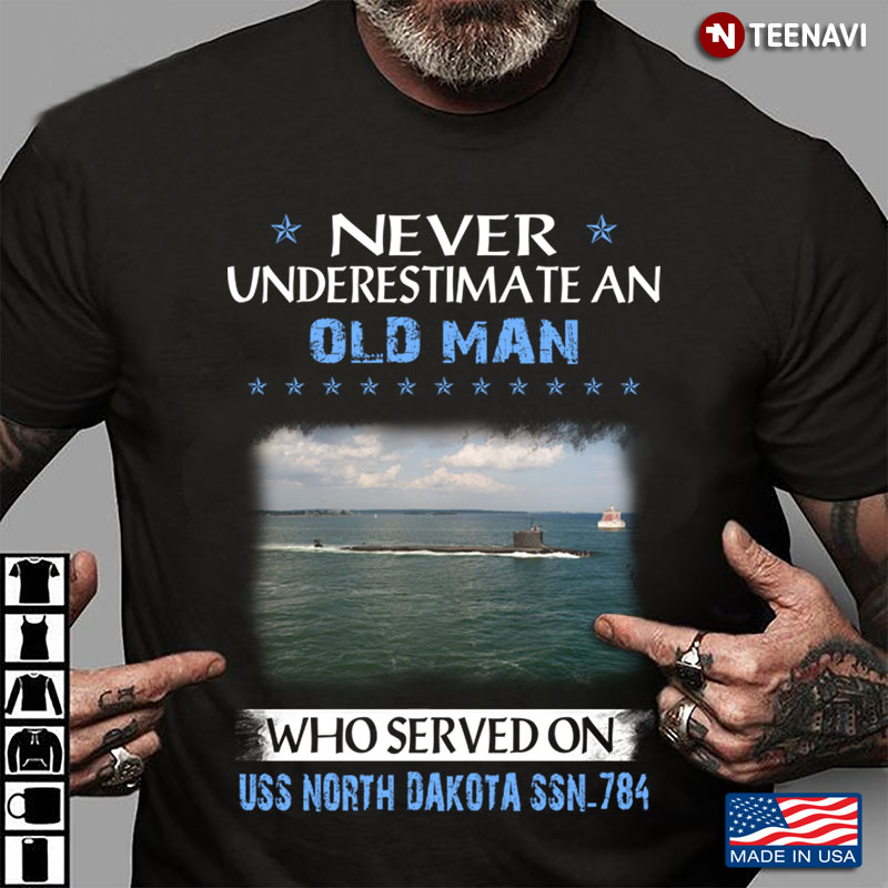 Never Underestimate An Old Man Who Served On USS North Dakota SSN-784