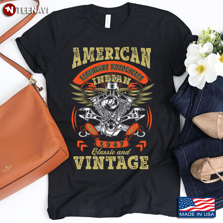 American Legendary Motorcycles Indian Classic and Vintage Cool Style for Man
