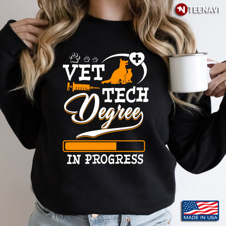 Vet Tech Degree In Progress Gift for Veterinary Technician Student