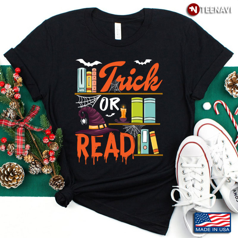 Trick or Read Halloween Gift for Reading Lover