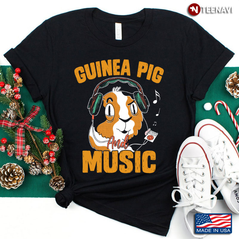 Guinea Pig and Music for Animal and Music Lover