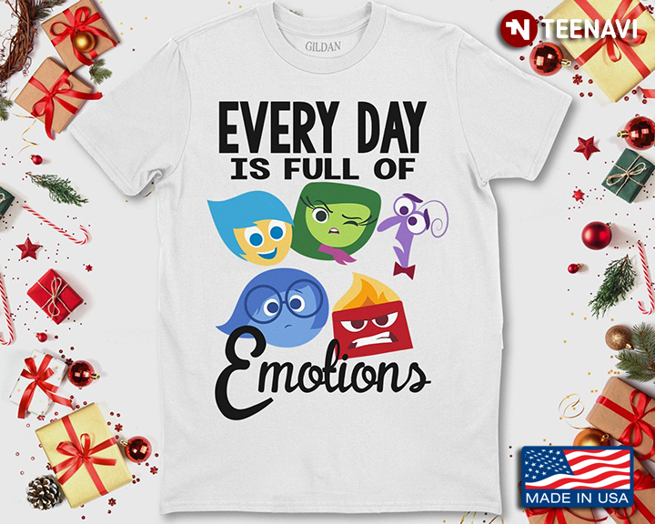 Disney Pixar Inside Out Every Day Is Full Of Emotions