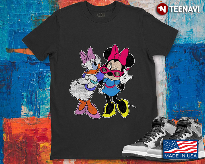 Minnie Mouse With Daisy Duck Cartoon Characters Disney Movie
