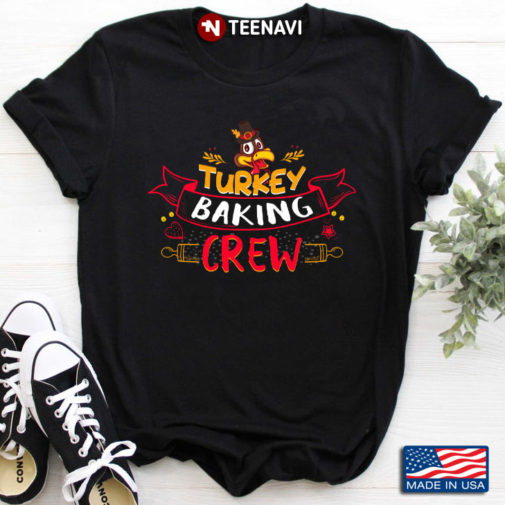Funny Thanksgiving Turkey Baking Crew