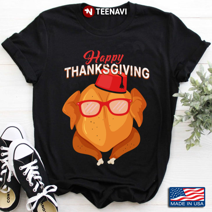 Happy Thanksgiving Funny Turkey for Famlily