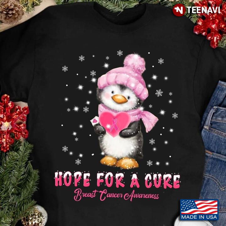 Hope For A Cure Pinky Penguin Breast Cancer