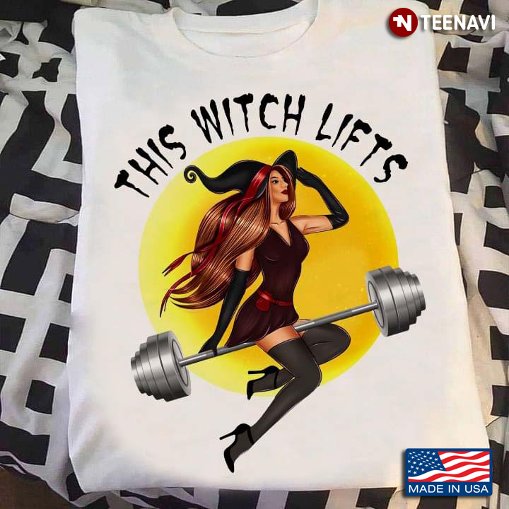 This Sexy Hot Witch Lifts Weightlifting Sport