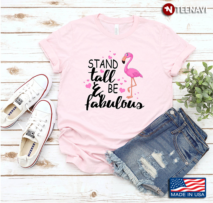 Flamingoes Stand Tall And Be Fabulous