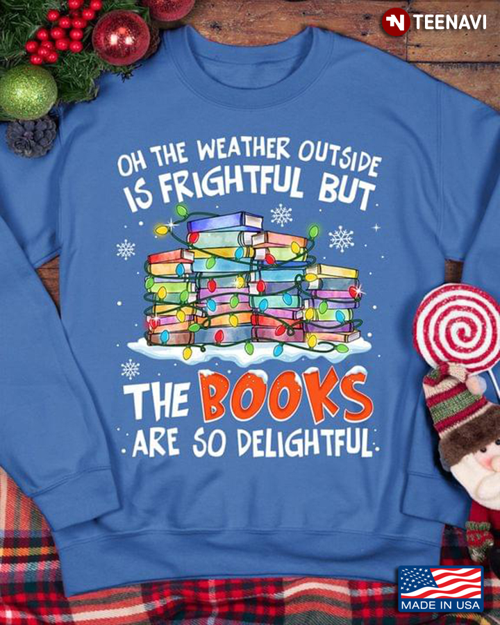 The Books Are So Lightful Merry Christmas