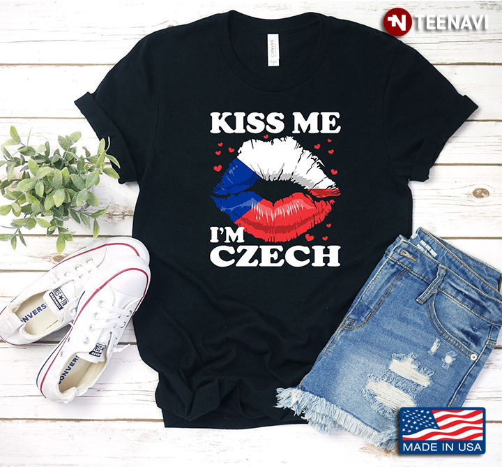 Kiss Me I’m Czech  Sexy Lips