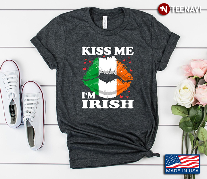 Kiss Me I’m Irish Sexy Lips