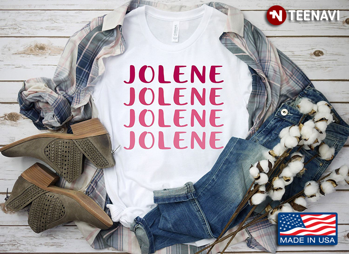 Triple Jolene Simple Word Gift For Holiday
