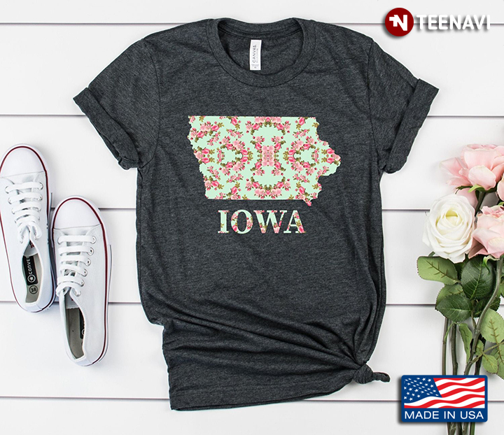 Iowa State America I Love Us Gift For Holiday
