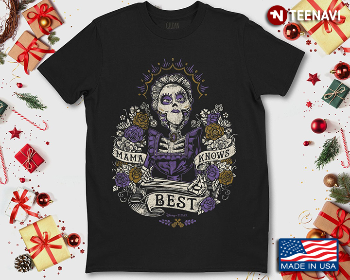 Skeleton Mama Knows Best Gift For Holiday