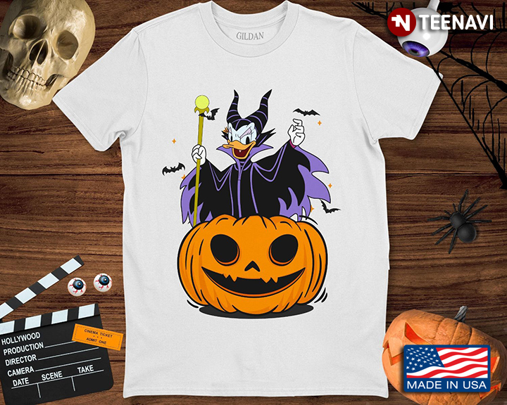 Donald Duck Witch Halloween Funny Gift T-Shirt