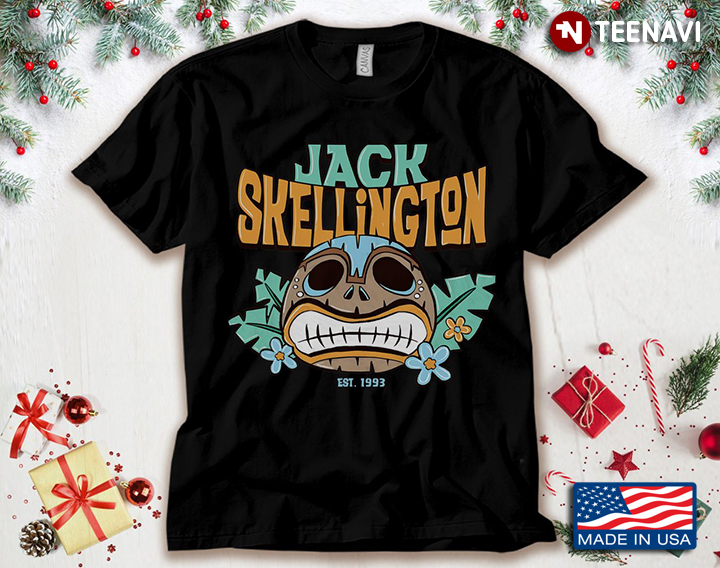 Vintage Jack Skellington Gift For Christmas T-Shirt