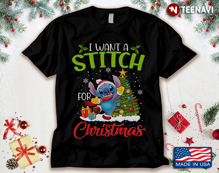 I Want A Stitch For Christmas Gift For X'mas