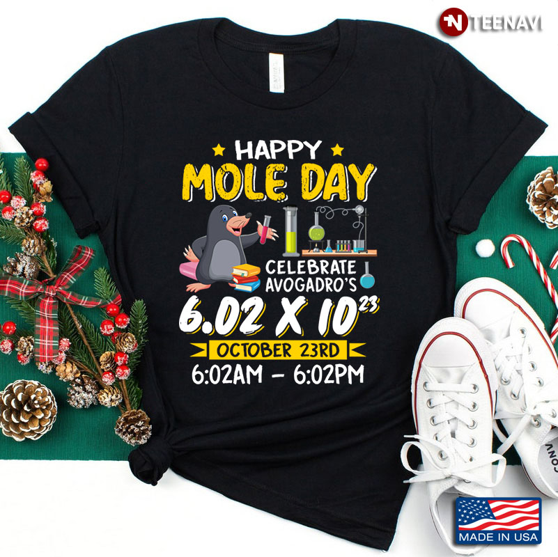 Happy Mole Day Funny Gift For Holiday