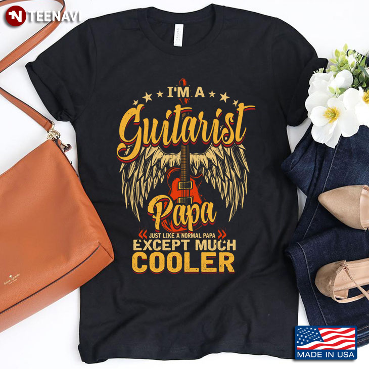 Vintage I’m A Guitarist Papa Gift For Holiday