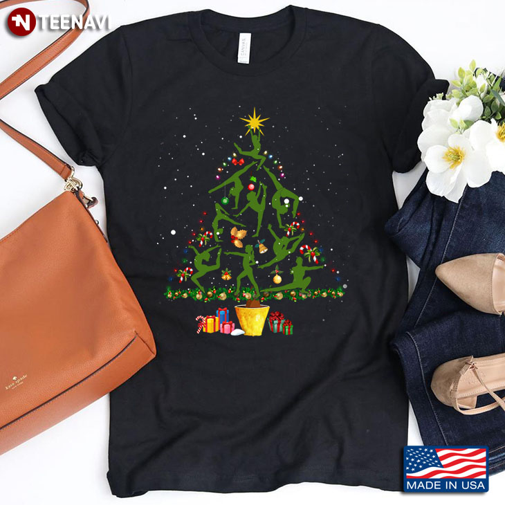 Ballet Christmas Tree Gift For Holiday T-Shirt